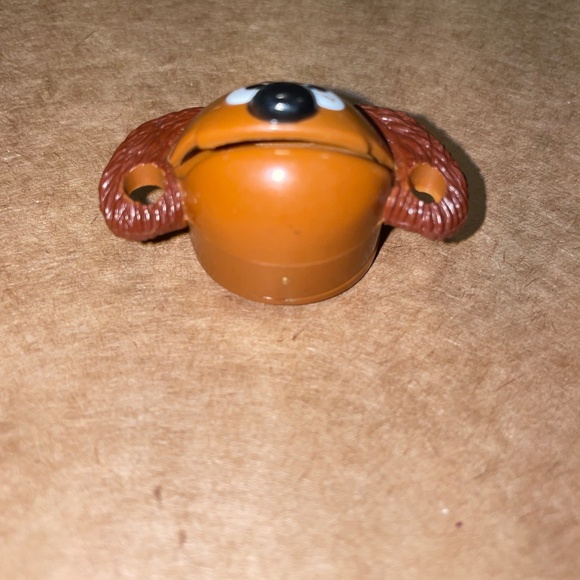 1 Rare Retro Shoe Gear The Muppets 1988 Rowlf Vintage Shoelace Bow Biters - Picture 2 of 10